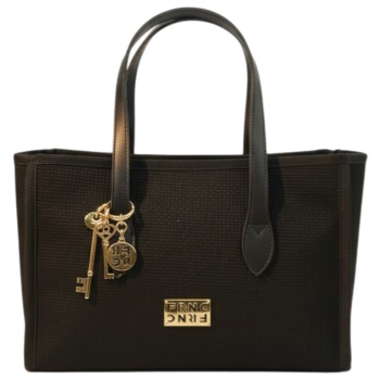 frnc francesco τσάντα γυναικεία χειρός-ώμου 5573 blk μαύρο