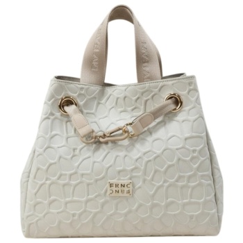 frnc francesco τσάντα γυναικεία ώμου-χιαστί 6191 prl περλέ