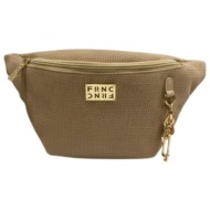 frnc francesco τσάντα γυναικεία μέσης 5571 bg μπέζ