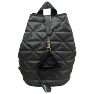 frnc francesco τσάντα γυναικεία πλάτης-backpack 4187 blk μαύρο