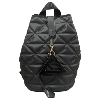 frnc francesco τσάντα γυναικεία πλάτης-backpack 4187 blk