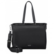 τσάντα laptop 14.1` be-her μαυρο size 29 τσάντα laptop 14.1`