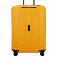 βαλίτσα 4 ρόδες essens κιτρινο size 69 βαλίτσα 4 ρόδες