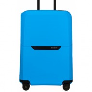 βαλίτσα 4 ρόδες magnum eco μπλε ανοιχτο size 69 βαλίτσα 4 ρόδες