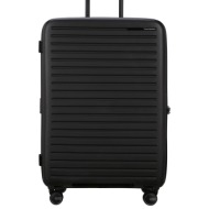 βαλίτσα 4 ρόδες restackd μαυρο size 75 βαλίτσα 4 ρόδες