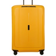 βαλίτσα 4 ρόδες essens κιτρινο size 81 βαλίτσα 4 ρόδες