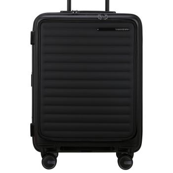 βαλίτσα 4 ρόδες restackd / easy access μαυρο size 55easy