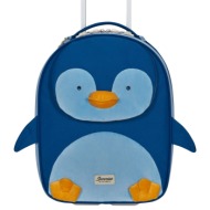 παιδική βαλίτσα happy sammies eco penguin peter size 34 παιδική βαλίτσα