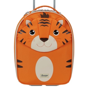 παιδική βαλίτσα happy sammies eco tiger toby size 17.5