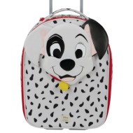 βαλίτσα 2 ρόδες happy sammies disney dalmatian patch size 17.5 βαλίτσα 2 ρόδες