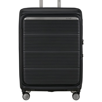 βαλίτσα 4 ρόδες paralux hs μαυρο size 67 βαλίτσα 4 ρόδες