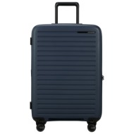 βαλίτσα 4 ρόδες restackd μπλε size 68exp βαλίτσα 4 ρόδες