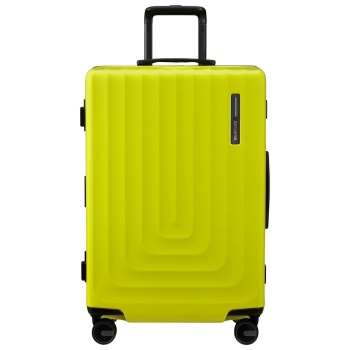 βαλίτσα 4 ρόδες focus πρασινο μεταλλικο size 55 βαλίτσα 4