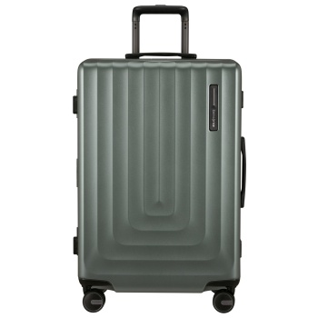 βαλίτσα 4 ρόδες focus χακι size 55 βαλίτσα 4 ρόδες