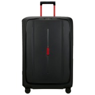 βαλίτσα 4 ρόδες essens ανθρακι-κοκκινο size 81 βαλίτσα 4 ρόδες