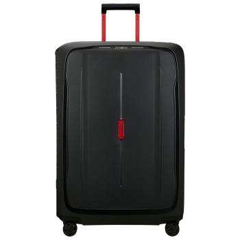 βαλίτσα 4 ρόδες essens ανθρακι-κοκκινο size 81 βαλίτσα 4