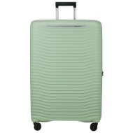 βαλίτσα 4 ρόδες upscape απαλο πρασινο size 81exp βαλίτσα 4 ρόδες