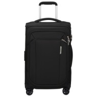 βαλίτσα 4 ρόδες respark μαυρο size 55exp βαλίτσα 4 ρόδες