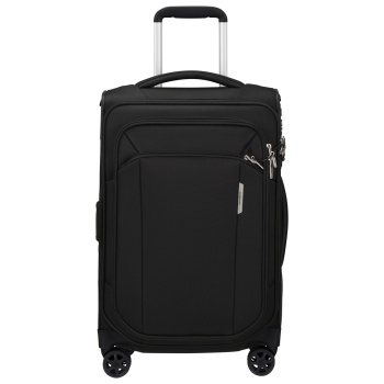 βαλίτσα 4 ρόδες respark μαυρο size 55exp βαλίτσα 4 ρόδες