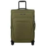 βαλίτσα 4 ρόδες spark sng eco λαδι size 67 βαλίτσα 4 ρόδες