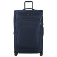 βαλίτσα 4 ρόδες spark sng eco μπλε size 79 βαλίτσα 4 ρόδες