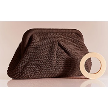 τσάντα clutch πλεκτή sn1019.a908+3
