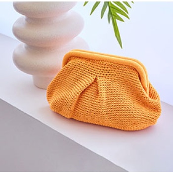 τσάντα clutch πλεκτή sn1019.a908+7