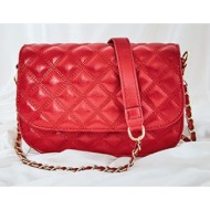 τσάντα καπιτονέ με δύο ...