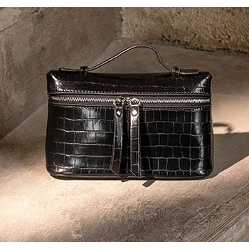 τσαντάκι χιαστί κροκό λουστρίνι wt1019.a121+2