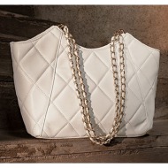 τσάντα ώμου καπιτονέ ...