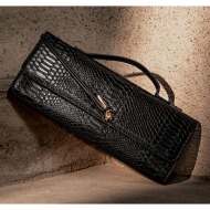 τσάντα clutch με τύπωμα φίδι wt1019.a923+1