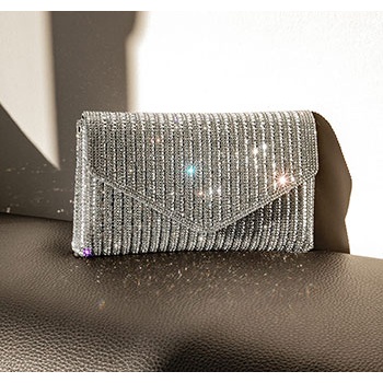 τσαντάκι φάκελος με strass wt1019.a701+3