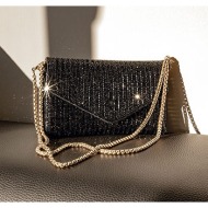 τσαντάκι φάκελος με strass wt1019.a701+1