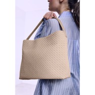 τσάντα με πλέξη sq1019.a103+2