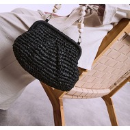 τσάντα clutch ψάθινη ...