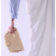 τσάντα clutch με πλέξη sq1019.a142+3