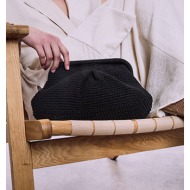 τσάντα clutch πλεκτή ...