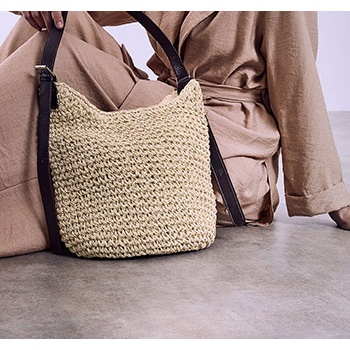 τσάντα ώμου ψάθινη sq1019.a279+3