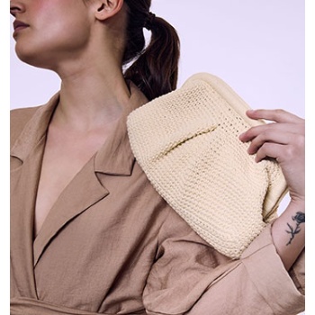 τσάντα clutch πλεκτή sq1019.a908+1