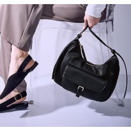 τσάντα ώμου με εξωτερική τσέπη sq1019.a083+1