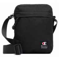 champion small shoulder bag 802353-kk001 μαύρο