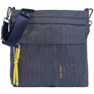 suri frey τσάντα ώμου `sports marry` μπλε / κίτρινο εξωτερικό υλικό:νάιλον,επένδυση:ύφασμα