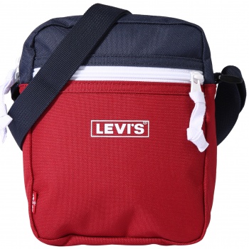 levi`s τσάντα ώμου ναυτικό μπλε / κόκκινο / λευκό