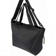 nike sportswear μεγάλη τσάντα μαύρο / μόκα εξωτερικό υλικό:ύφασμα,επένδυση:ύφασμα