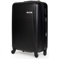 βαλίτσα trolley cardinal μεσαία 2009/60cm μαύρη
