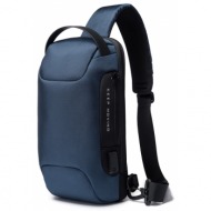 τσαντάκι ώμου χιαστί crossbody bange 22085 μπλέ