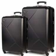 βαλίτσα trolley cardinal μεσαία/μεγάλη 2011/60/70 cm μαύρη