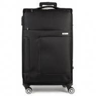 βαλίτσα trolley cardinal μεγάλη 3800/70cm μαύρη