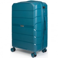 βαλίτσα trolley επεκτάσιμη elusive cardinal (pp) μεσαία 2016/70cm πετρόλ