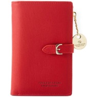 γυναικείο πορτοφόλι pierre loues 821-4-2 κόκκινο